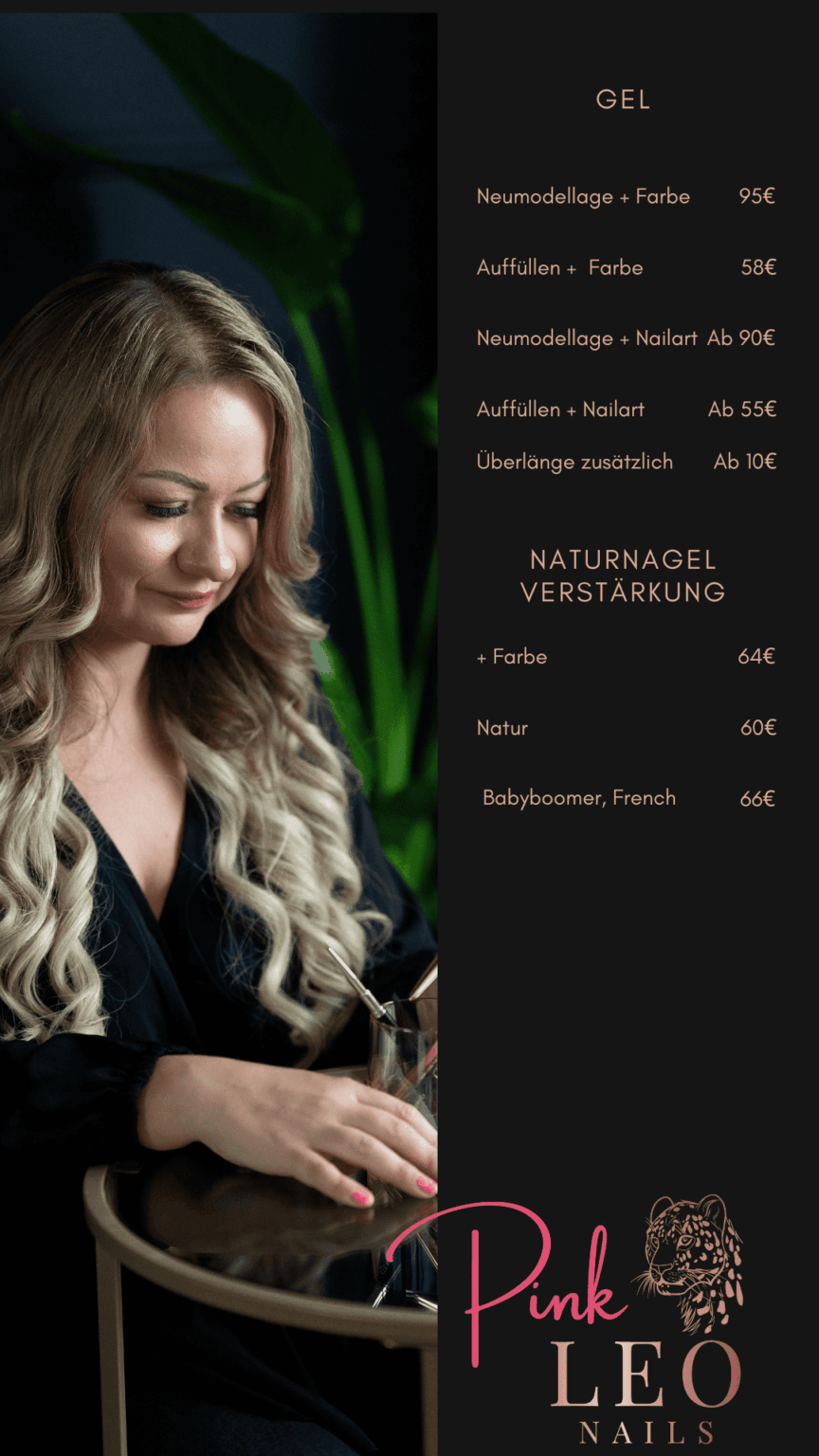 pinkleonails.de Preisliste
