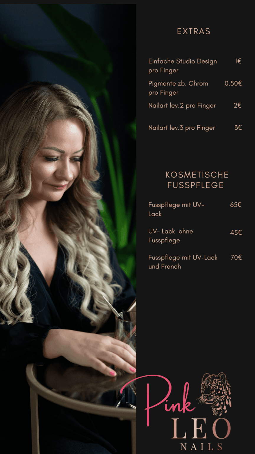 pinkleonails.de Preisliste